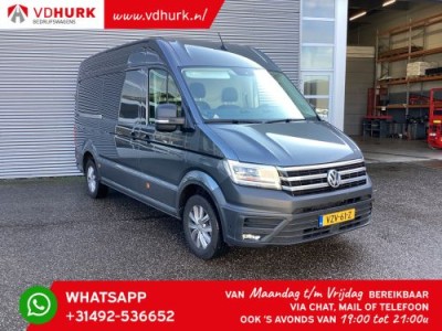 Volkswagen Crafter 35 2.0 TDI 140pk DSG Aut. L3H3 75 EDITION Leder/ Adapt. Cruise/ LED/ Stuurverw./ Camera/ Gev. stoel/ Carplay/ PDC