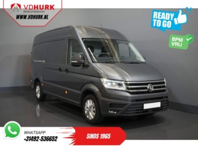 Volkswagen Crafter 35 2.0 TDI 140pk DSG Aut. L3H3 BPM VRIJ! Ready2Go 75 EDITION Leder/ Adapt. Cruise/ LED/ Stuurverw./ Camera/ Gev. stoel/ Carplay/ PDC