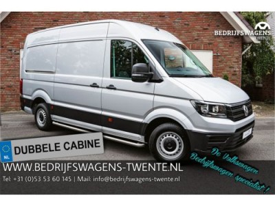 Volkswagen Crafter 35 2.0 TDI 177pk AUTOMAAT L3H3 Comfortline Stuurwielverwarming - Cruise - Trekhaak