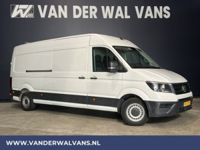 Volkswagen Crafter 35 2.0 TDI 177pk **BPM VRIJ voor de Ondernemer** L4H3 L3H2 Euro6 Airco | 3500kg Trekhaak | Apple Carplay | stoelverwarming Android auto, bijrijdersbank