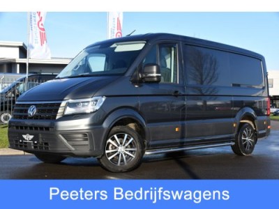 Volkswagen Crafter 35 2.0 TDI L3H2 Highline Camera, Cruise, Sensoren, Automaat, Carplay, Automaat, 177PK, LED, Stoelverwarming, Standkachel, UNIEK!