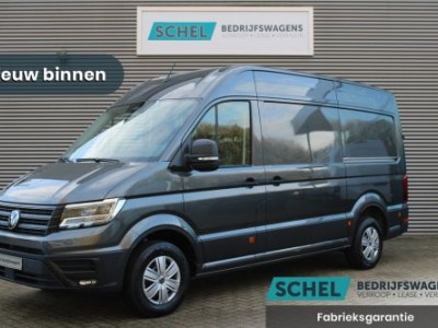 Volkswagen Crafter 35 2.0 TDI L3H3 177pk - Facelift - 2x Schuifdeur - Navigatie - LED - Geveerde stoel - Virtual cockpit - Camera - Trekhaak - Stoe