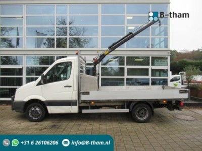 Volkswagen Crafter 46 2.0 TDI 80KW L2 + HIAB 013T Kraan Kran Crane Doppel Reifen