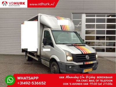 Volkswagen Crafter 50 2.0 TDI 165 pk Bakwagen Rijdt Goed/ Dubbel Lucht/ Koffer/ Gev.stoel/ Topspoiler/ Navi/ Cruise/ Airco