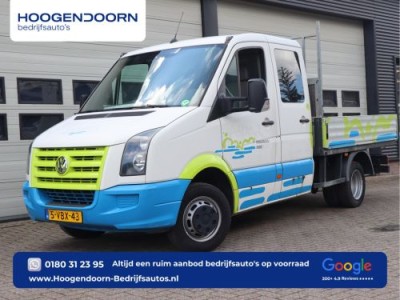Volkswagen Crafter 50 2.5 TDI 136pk Pick-up DC 7 Pers - Trekhaak 3.5t KG - Airco