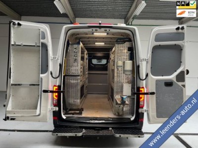 Volkswagen Crafter AUTOMAAT SERVICEWAGEN 35 2.0 TDI 140PK euro6 L3H3 (oude L2H2) V230 OMVORMER SORTIMO STANDKACHEL RIJKLAARPRIJS