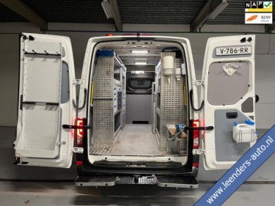 Volkswagen Crafter SERVICEWAGEN 35 2.0 TDI 140PK euro6 L3H3 (oude L2H2) V230 OMVORMER SORTIMO STANDKACHEL TREKHAAK RIJKLAARPRIJS