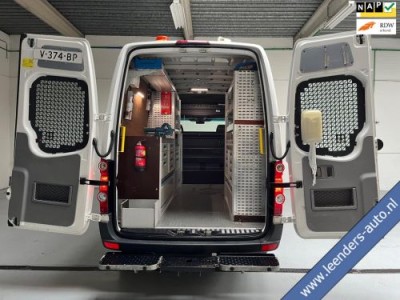 Volkswagen Crafter SERVICEWAGEN 35 2.0 TDI euro6 L2H2 V230 OMVORMER SORTIMO STANDKACHEL TREKHAAK 3500KG RIJKLAARPRIJS