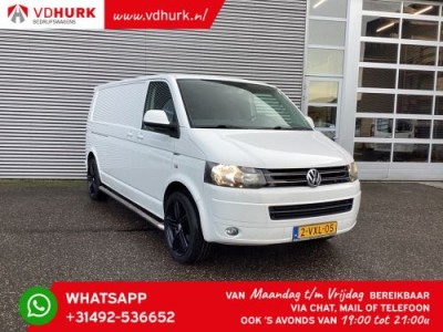 Volkswagen Transporter 2.0 TDI 140 pk Aut. L2 Leder/ LMV/ Cruise/ Sidebars/ PDC/ Airco/ 2.5t Trekverm.