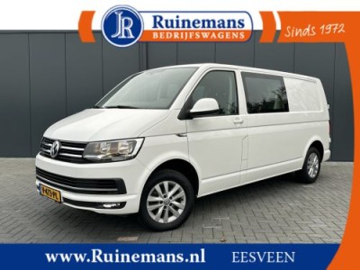 Volkswagen Transporter 2.0 TDI 150 PK HIGHLINE / L2H1 / DUBBEL CABINE / TREKHAAK 2.5T / AIRCO / CRUISE / CARPLAY