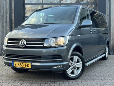 Volkswagen Transporter 2.0 TDI 150PK L2H1 DC Highline | Airco | Schuifdeur links | Navi | Cruise | Trekhaak | LMV 17 |