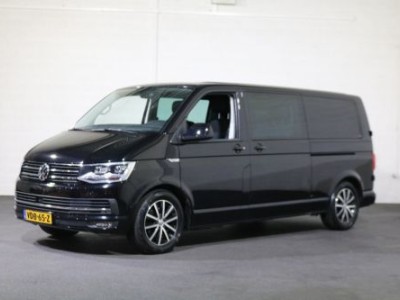 Volkswagen Transporter 2.0 TDI 150pk L2 H1 DC Automaat Airco Navigatie 2x Schuifdeur