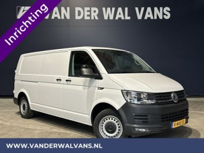 Volkswagen Transporter 2.0 TDI 150pk L2H1 inrichting Euro6 Airco | 2500kg Trekhaak | Cruisecontrol Parkeersensoren, Bluetooth-telefoonvoorbereiding