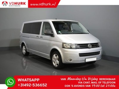 Volkswagen Transporter 2.0 TDI L2 DC Dubbel Cabine 6 Pers./ Airco/ Cruise/ Trekhaak