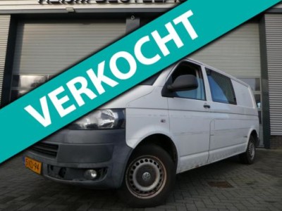 Volkswagen Transporter 2.0 TDI L2, DC, Dubbel Cabine, Airco. Euro-5, Marge Auto.