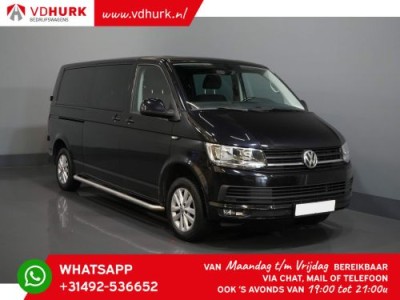 Volkswagen Transporter 2.0 TDI L2 DC Trendline Dubbel Cabine/ Sidebars/ Rearbar/ Navi/ Carplay/ PDC/ LMV/ Cruise/ Airco