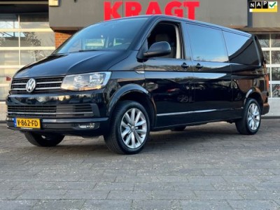 Volkswagen Transporter 2.0 TDI L2H1 150PK Highline|DUBBELCABINE|AUTOMAAT|EURO6|airconditioning|cruise control|navigatie|trekhaak