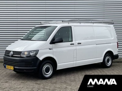 Volkswagen Transporter 2.0 TDI L2H1 Airco Sensoren Bluetooth Imperiaal 2X schuif Navi Car-Play Trekhaak