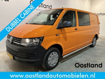 Volkswagen Transporter 2.0 TDI L2H1 DC Dubbel Cabine 5 pers. / Euro 6 / Airco / Cruise Control / Trekhaak 2.200 KG