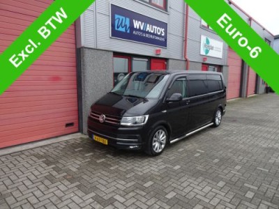 Volkswagen Transporter 2.0 TDI L2H1 DC Highline leer airco navi pdc vol