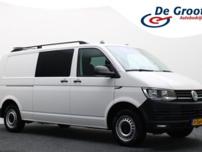 Volkswagen Transporter 2.0 TDI L2H1 DSG DC 5-zits Comfortline Plus Airco, ACC, Apple Carplay, Bluetooth, PDC, Flitsers