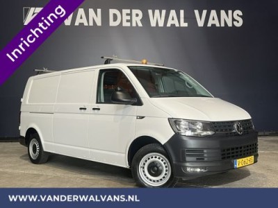 Volkswagen Transporter 2.0 TDI L2H1 inrichting Euro6 Airco | Omvormer | Trekhaak | Cruisecontrol Parkeersensoren, Dakdragers