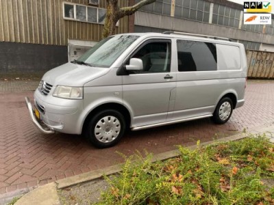 Volkswagen Transporter 2.5 TDI DC * Airco * Cruise Control *96KW=131PK *Nette Bus *APK 18-5-2025 *Boekjes Aanwezig *