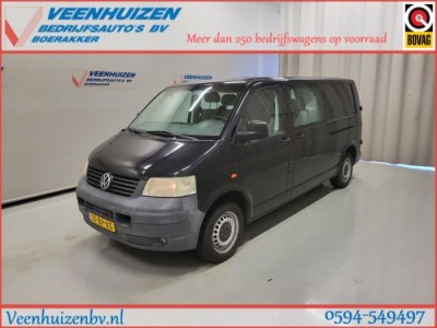 Volkswagen Transporter 2.5TDI L2/H1 Dubbele Cabine Apk tot 17-6-2025!