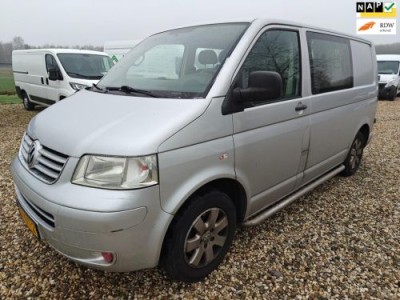 Volkswagen Transporter 2.5 TDI Trendline 5 Cil. , Dubbele cabine , AUTOMAAT , Geen btw/no tax , Apk okt. 2025 , Airco