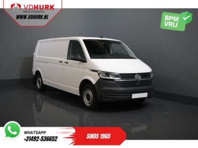 Volkswagen Transporter T6.1 2.0 TDI 150 pk DSG Aut. L2 2x Schuifdeur/ LED/ Standkachel/ Carplay/ Stoelverw./ 2.5t Trekverm.