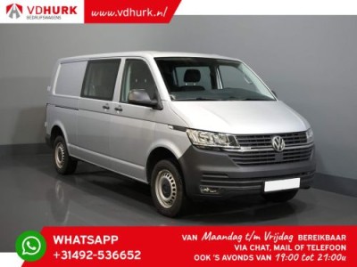 Volkswagen Transporter T6.1 2.0 TDI 150 pk L2  DC Dubbel Cabine 4Motion/ 4x4/ Standkachel/ 2.5t Trekverm./ Cruise/ 4-motion