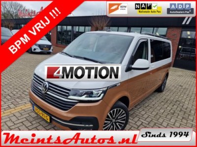 Volkswagen Transporter T6.1 2.0 TDI 204Pk Bulli 4-MOTION DC Dubbele Cabine DSG 31 L2H1 DIG. COCKPIT ADAPT. CRUISE LED, 2x Schuif