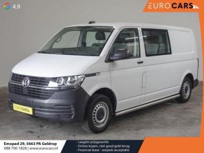 Volkswagen Transporter T6.1 L2H1 110pk Dubbele cabine Airco Cruise Navi Trekhaak