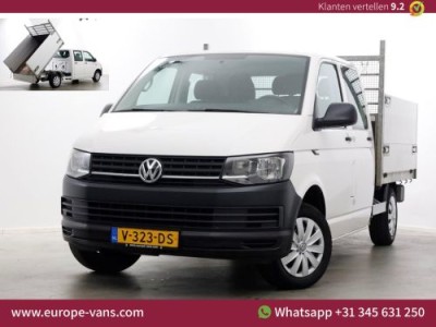 Volkswagen Transporter T6 2.0 TDI 102pk E6 Lang D.C. Kipper met hoge boorden 01-2017