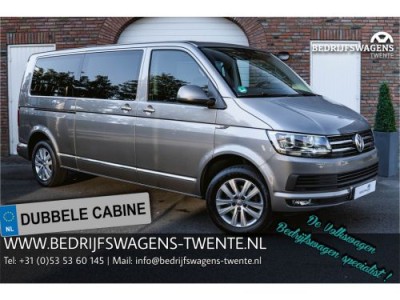 Volkswagen Transporter T6 2.0 TDI 150PK DSG CARAVELLE L2H1 DUB/CAB BPM VRIJ | NAVI | Apple Carplay/Android Auto | Cruise Control |