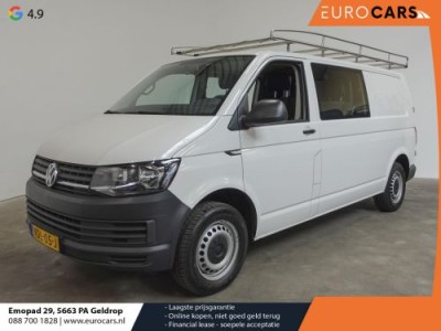 Volkswagen Transporter T6 L2H1 102pk Dubbele cabine Airco Cruise Trekhaak Imperiaal Bluetooth