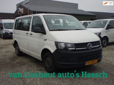 Volkswagen Transporter Kombi VW 9 persoons personenbus benzine aardgas cng 2.0 TSI bj 17