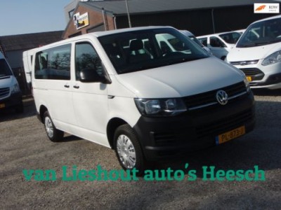 Volkswagen Transporter Kombi VW 9 persoons personenbus benzine aardgas cng BJ 17