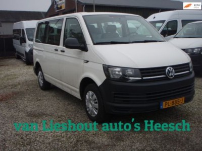 Volkswagen Transporter Kombi VW 9 persoons personenbus benzine aardgas cng bj 17