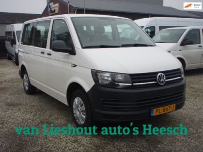 Volkswagen Transporter Kombi VW 9 persoons personenbus benzine cng aardgas bj 17