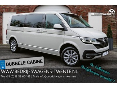 Volkswagen Transporter T6.1 2.0 TDI 150 PK DSG CARAVELLE L2H1 DUB/CAB A-Deuren ACC | LED | Digital Cockpit | Leder | Apple Carplay/Android Auto