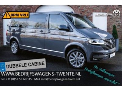 Volkswagen Transporter T6.1 2.0 TDI 150 PK DSG CARAVELLE L2H1 DUB/CAB A-Deuren ACC | LED | Digital Cockpit | Leder | Apple Carplay/Android Auto