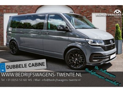 Volkswagen Transporter T6.1 2.0 TDI 150 PK DSG CARAVELLE L2H1 DUB/CAB A-KLEP 20 VOSSEN LOOK ACC | LED | Privacy glass | Apple Carplay/Android Auto