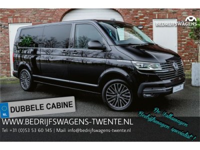 Volkswagen Transporter T6.1 2.0 TDI 204 PK DSG CARAVELLE L2H1 A-KLEP DUB/DUB ACC | LED | Leder | Camera | Elektr.schuifdeuren