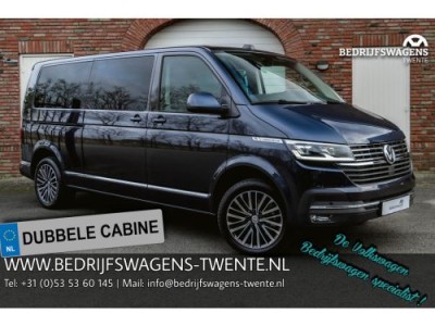 Volkswagen Transporter T6.1 2.0 TDI 204 PK DSG CARAVELLE L2H1 A-KLEP DUB/DUB ACC | LED | Leder | Virtual Cockpit | Privacy glass |