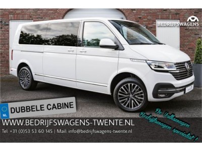 Volkswagen Transporter T6.1 2.0 TDI 204 PK DSG CARAVELLE L2H1 A-KLEP DUB/DUB ACC | LED | Leder | Virtual Cockpit | Privacy glass |